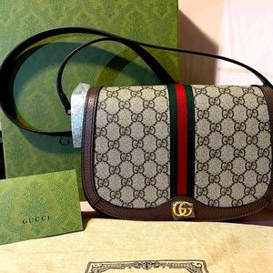 Gucci “Ophidia GG” small shoulder/crossbody bag